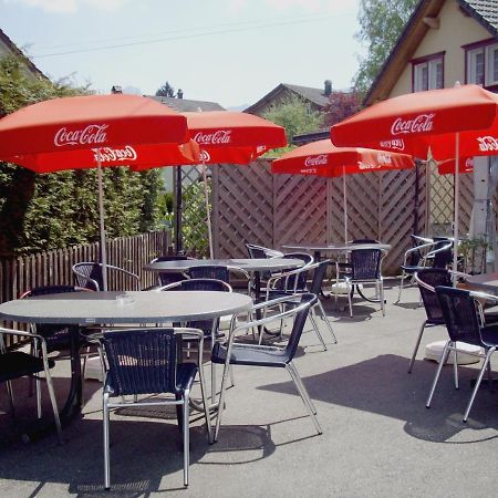 Restaurant Hotel Stossplatz Appenzell Buitenkant foto